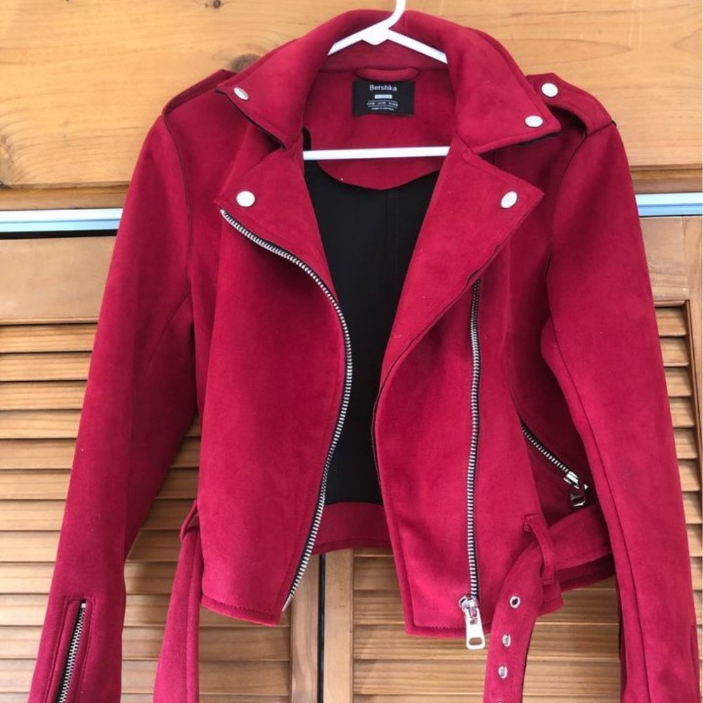 Bershka Red Jacket